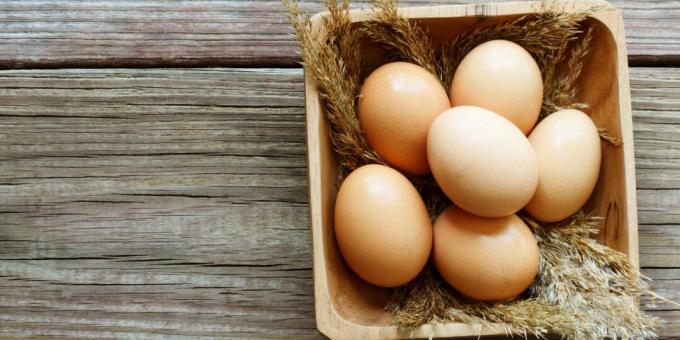 Jodia sisältävät elintarvikkeet: munat