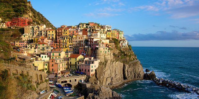 kaupungeissa Italiassa: Cinque Terre