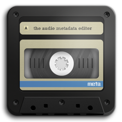 Yleiskuva audiotegov Meta editori OS X