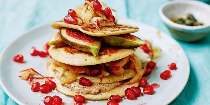 Miten kokki lettuja: Kaura-banaani lettuja tuorejuustoa Jamie Oliver