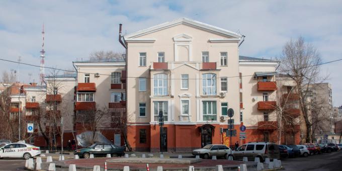 Nähtävyydet Voronež: talo "harmonikka"