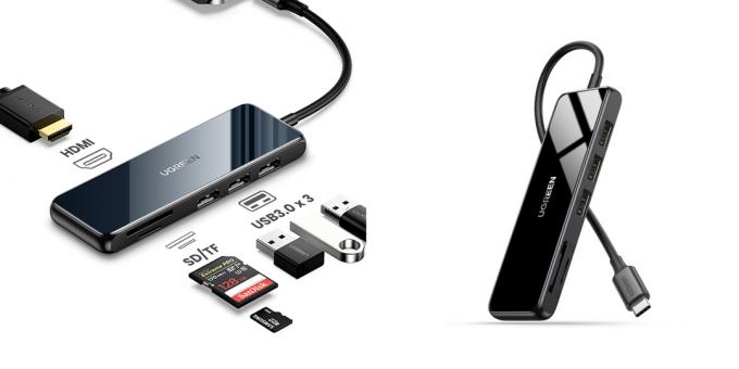 Kannettavan tietokoneen telakointiasema: Ugreen USB-C Hub