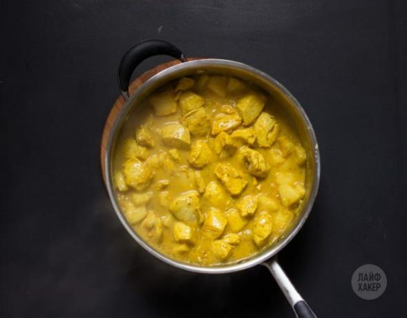 Kanan curry ananas: lisää ananakset