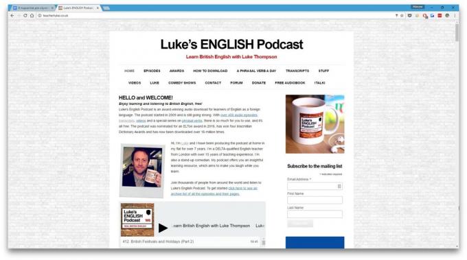 Podcastit oppia Englanti: Luken Englanti Podcast
