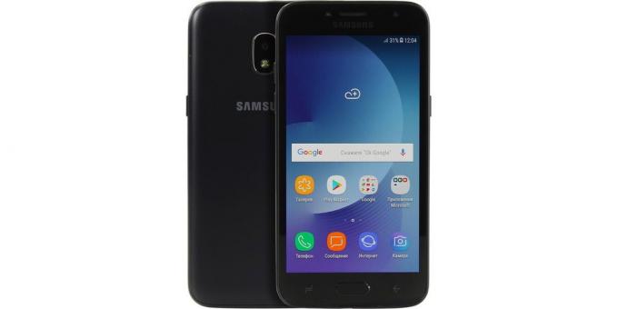 Talousarvio älypuhelimet: Samsung Galaxy J2 2018