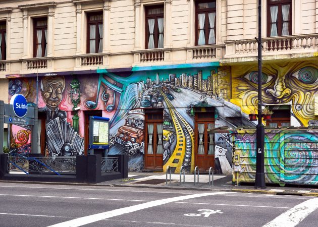 vierailu Argentiina: graffiti