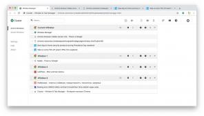 Cluster for Chrome - kätevä johtaja ikkunoiden ja välilehtien