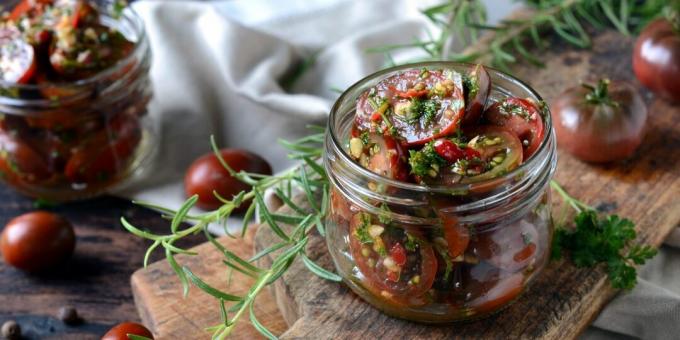 Suolatut tomaatit 40 minuutissa