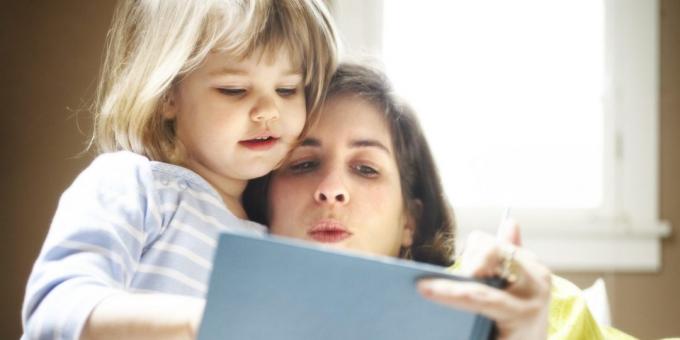 yhteydenpitoa lapsesi: lukeminen