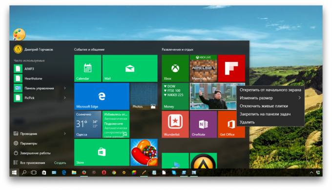 Windows 10 sovelluksia
