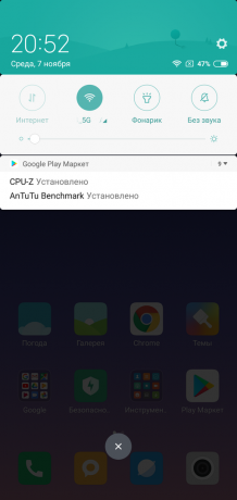 Yleiskuva Xiaomi redmi Huomautus 6 Pro: Ilmoitukset