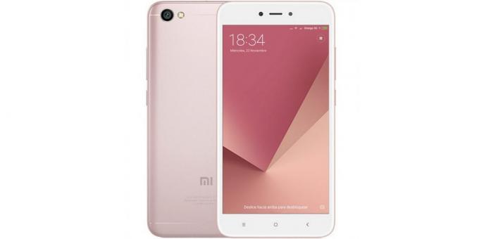 Talousarvio älypuhelimet: Xiaomi redmi Note 5A