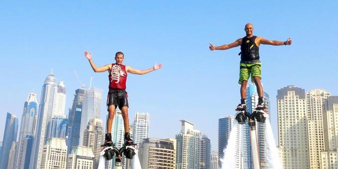 UAE: Dubai flyboard