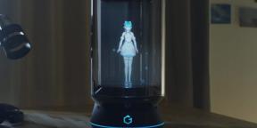 Asia Päivän: näppärä sarake holografinen tyttöystävä sisällä