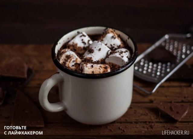 Resepti: Perfect Hot Chocolate - add vaahtokarkki