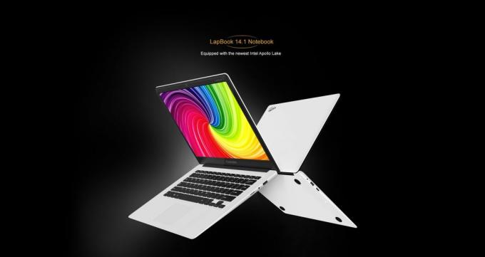 Chuwi LapBook 14,1: ulkonäkö