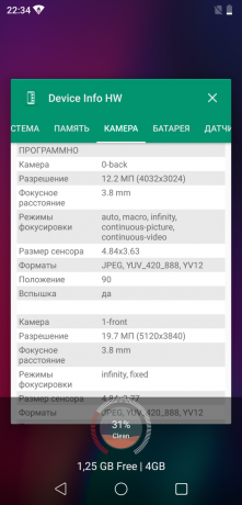 Elephone A5: Device Info HW