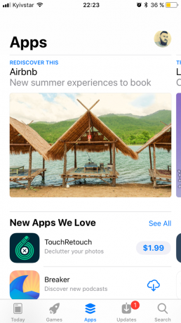 IOS 11: Päivitetty App Store