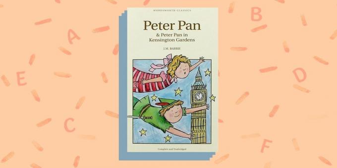 Kirjoja Englanti: «Peter Pan», J. M. Barrie