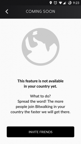 Bitwalking: Tapahtuma