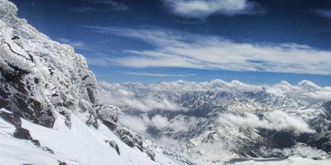 Kauniita paikkoja Venäjällä. Elbrus