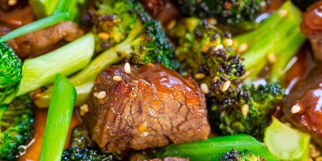 Miten kokki naudanlihaa uunissa: naudanliha parsakaalia soijakastikkeeseen hunaja ja inkivääri