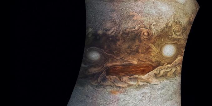 Kuvia tilaa: kasvot Jupiterin