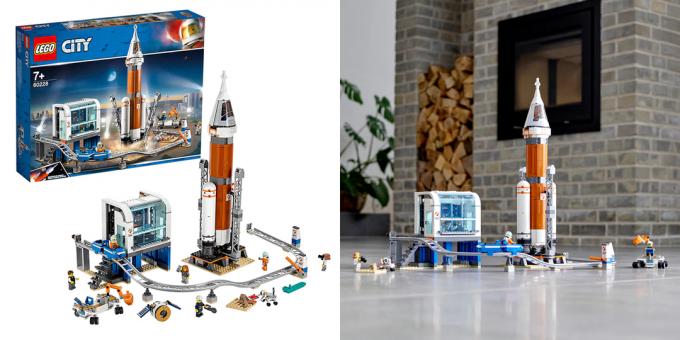 Lego City Space Raketti ja laukaisunhallintakeskus