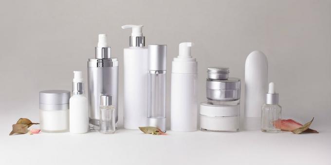 säästää kosmetiikka: suurissa pakkauksissa