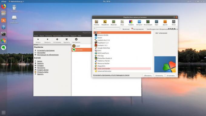 PlayOnLinux asentaa Windows-ohjelma Linux