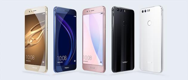 Huawei Honor 8: korinväriset