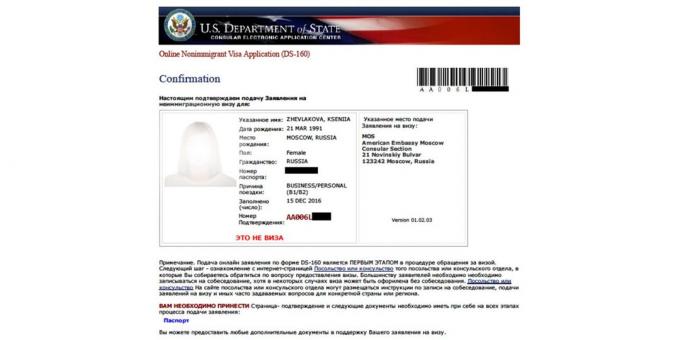 Visa Yhdysvaltoihin: Kuinka täytä hakemus DS-160 muodossa