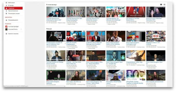 youtube-kanava: Sivu tilauksia