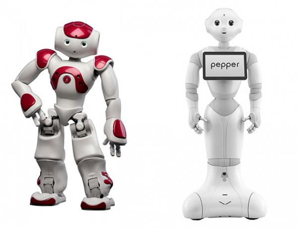 NAO humanoidi robotit ja pippuria