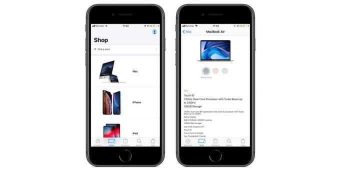 Pohjaisia ​​sovelluksia nopeasti Siri komentoja iOS 12: Apple Store