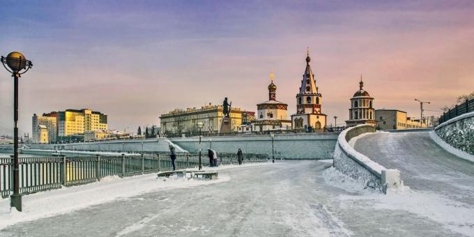 Missä juhlimaan uutta vuotta: Irkutsk, Venäjä