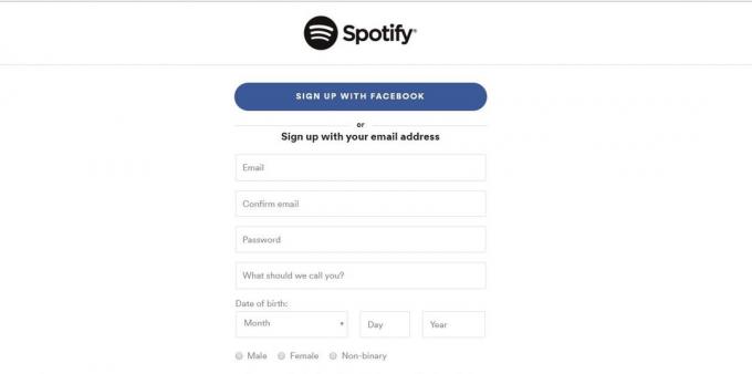 Kuinka rekisteröityä Spotify Facebookin kautta