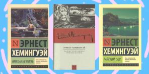 Opaskirjoja Ernest Hemingway: että erikoista niistä ja miksi heidän pitäisi lukea