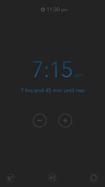 Rise herätyskello - tyylikkäin herätyskellon iPhonelle