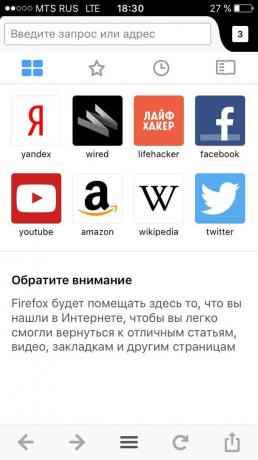 Firefox iOS: Jaa