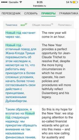 Translate.ru: mobiiliversiota