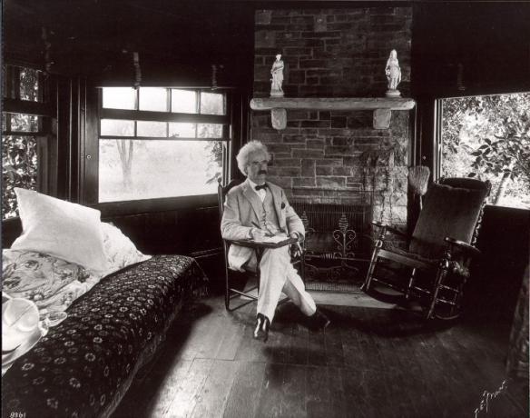 Mark Twain, amerikkalainen kirjailija ja toimittaja