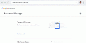 Google, voit tarkistaa turvallisuus salasanat
