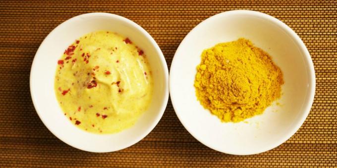 Mitä voi korvata majoneesin, jos olet dieetillä: jogurtti currykastikkeessa