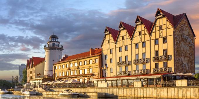 Kaliningradin nähtävyydet: kalastajakylä