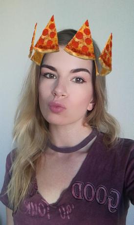 15 epätavallinen naamarit tarinoita Instagram: Pizza