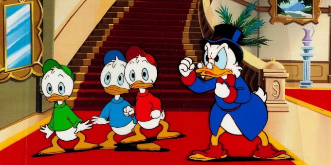 90-luvun animaatiosarja: "Duck Tales"