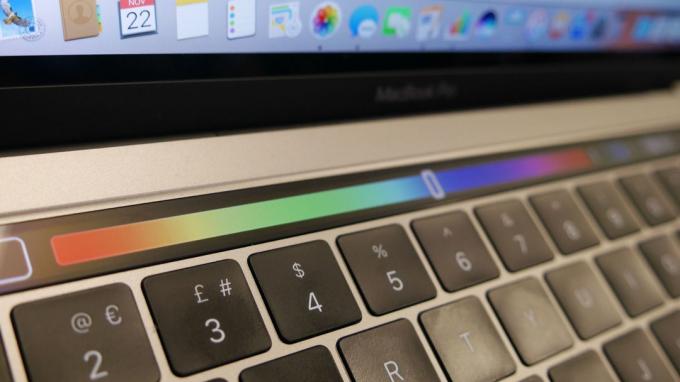 Touch Bar: värikirjo