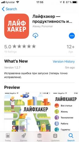 11 innovaatiot iOS: App Store 2