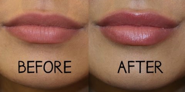 säästää kosmetiikka: huuli lisääminen